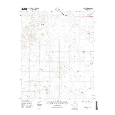 2013 Map of Dough Mountain, 2013 Print