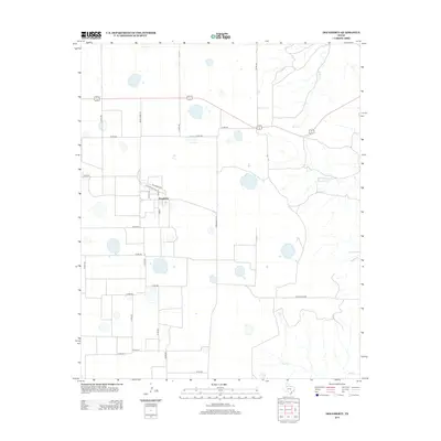 2012 Map of Dougherty, 2012 Print
