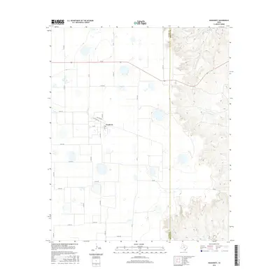2016 Map of Dougherty, 2016 Print