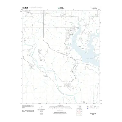 2009 Map of Dougherty, 2009 Print