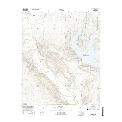 2016 Map of Dougherty, 2016 Print