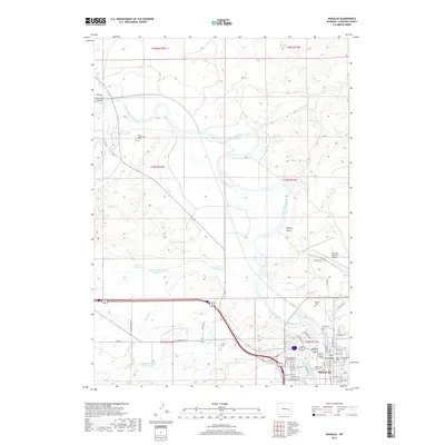 2017 Map of Douglas, 2017 Print