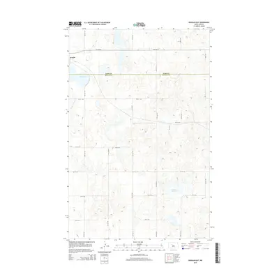 2014 Map of Douglas East, 2014 Print