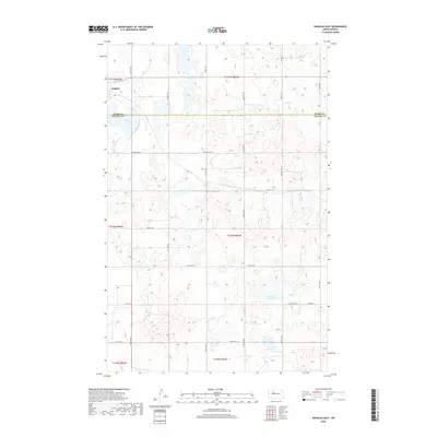 2018 Map of Douglas East, 2018 Print