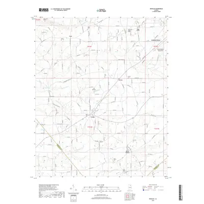 2018 Map of Douglas, 2018 Print