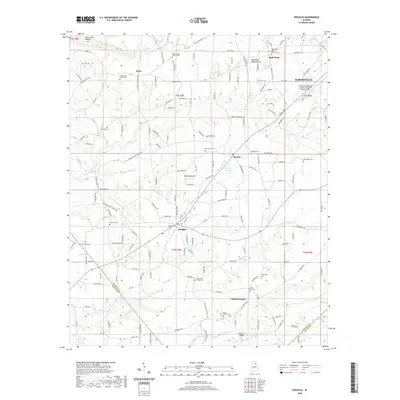 2020 Map of Douglas, 2020 Print