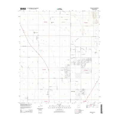 2014 Map of Douglas NE, 2014 Print