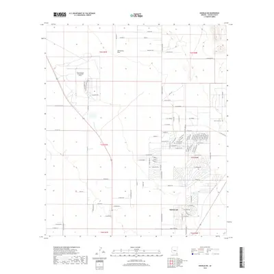 2018 Map of Douglas NE, 2018 Print