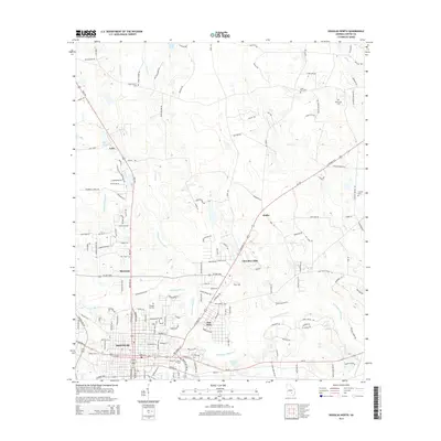 2014 Map of Douglas North, 2014 Print