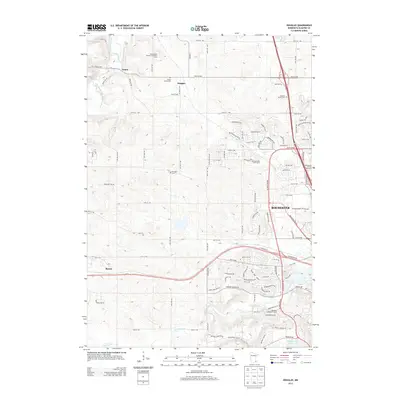2013 Map of Douglas, 2013 Print