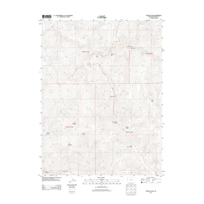 2013 Map of Douglas Pass, 2013 Print