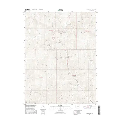 2016 Map of Douglas Pass, 2016 Print
