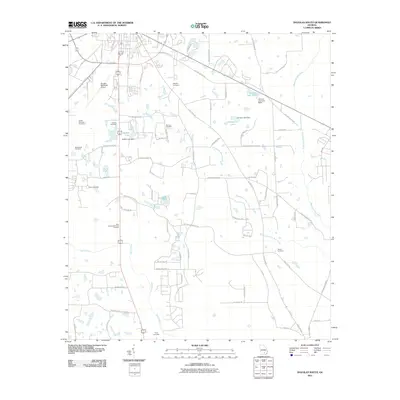 2011 Map of Douglas South, 2011 Print