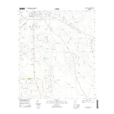 2014 Map of Douglas South, 2014 Print