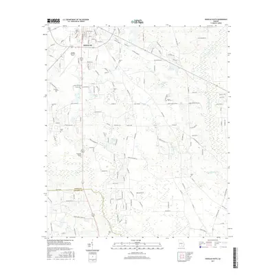 2017 Map of Douglas South, 2017 Print