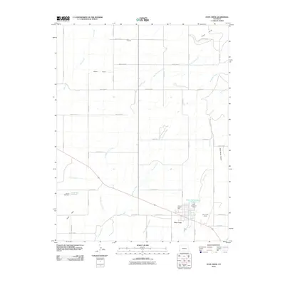 2010 Map of Dove Creek, 2010 Print
