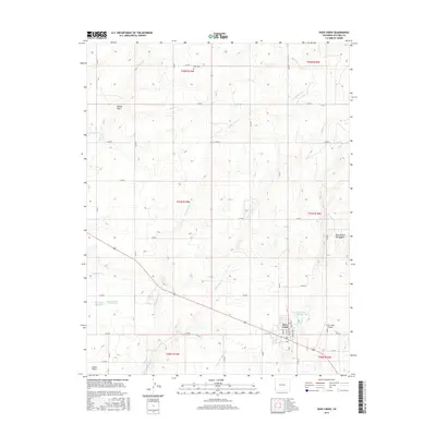2016 Map of Dove Creek, 2016 Print