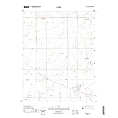 2019 Map of Dove Creek, 2019 Print