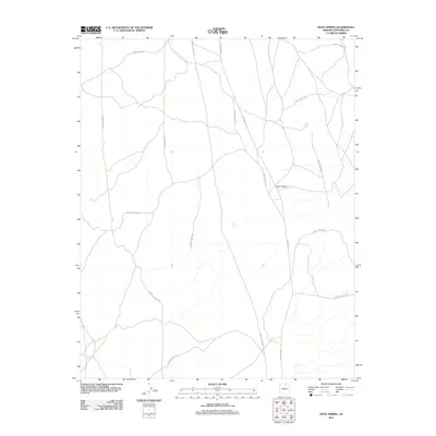 2011 Map of Dove Spring, 2011 Print