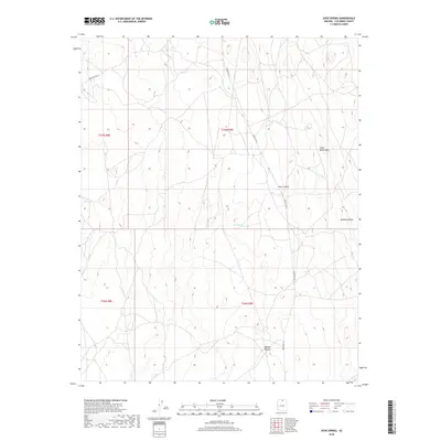 2018 Map of Dove Spring, 2018 Print