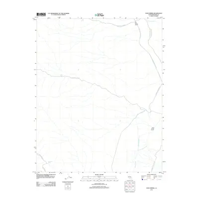 2012 Map of Dove Spring, 2012 Print