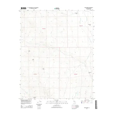 2015 Map of Dove Spring, 2015 Print