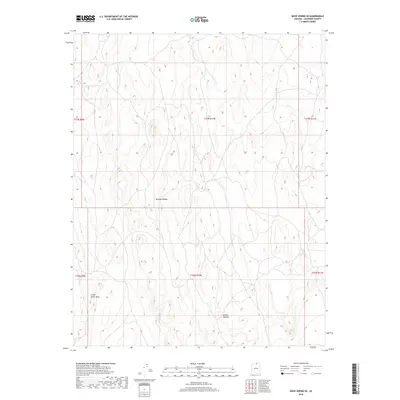 2018 Map of Dove Spring SE, 2018 Print