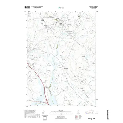 2018 Map of Dover East, 2018 Print