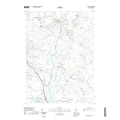 2021 Map of Dover East, 2021 Print