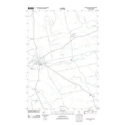 2011 Map of Dover-Foxcroft, 2011 Print