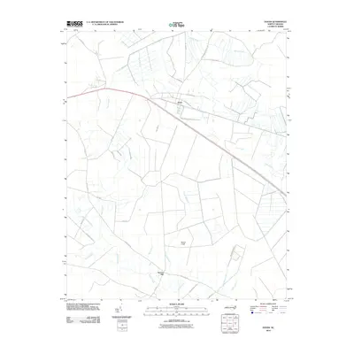 2010 Map of Dover, 2010 Print