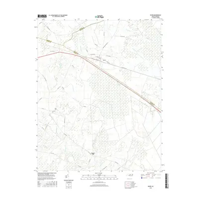 2016 Map of Dover, 2016 Print