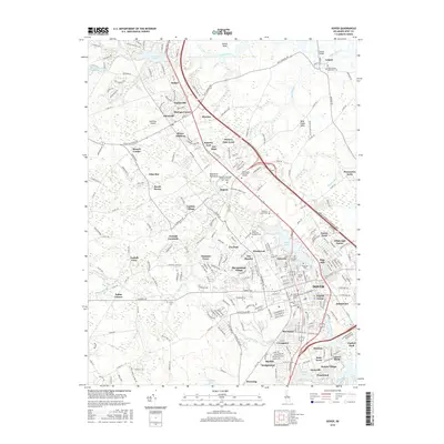 2016 Map of Dover, 2016 Print