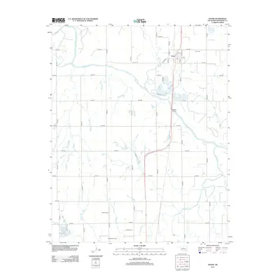 2012 Map of Dover, 2012 Print