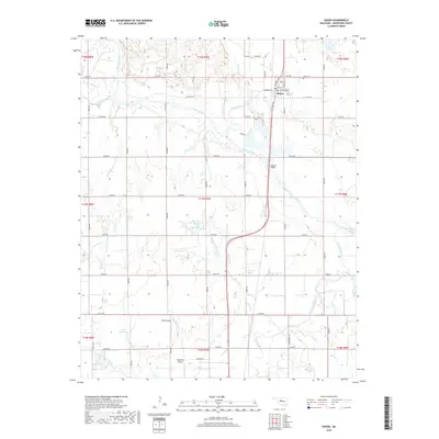 2018 Map of Dover, 2018 Print