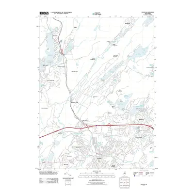 2011 Map of Dover, 2011 Print