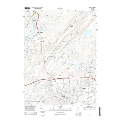 2014 Map of Dover, 2014 Print