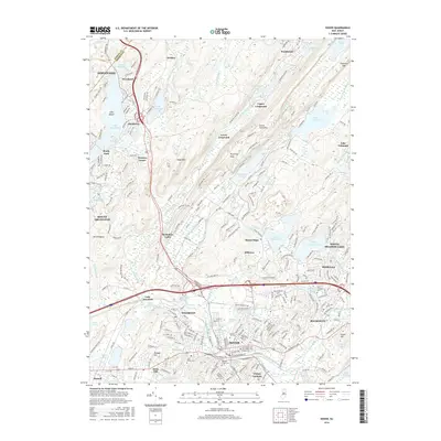2016 Map of Dover, 2016 Print