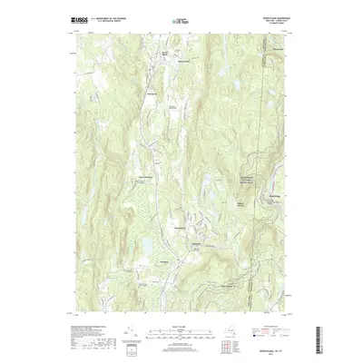 2019 Map of Dover Plains, 2019 Print