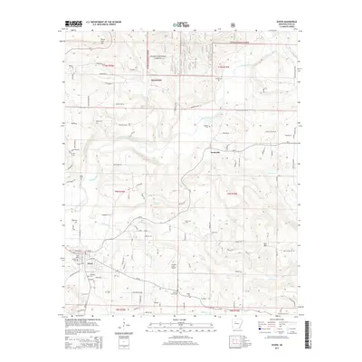 2014 Map of Dover, 2014 Print