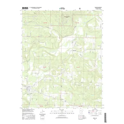 2017 Map of Dover, 2017 Print