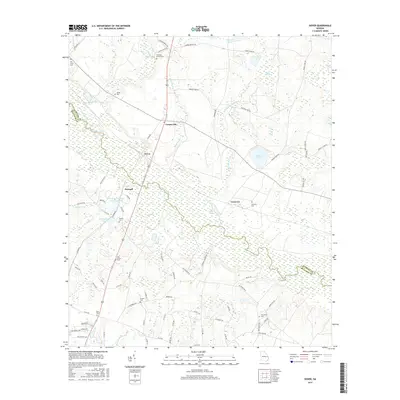 2017 Map of Dover, 2017 Print