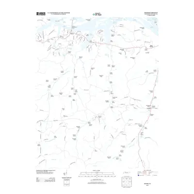 2013 Map of Dover, 2013 Print
