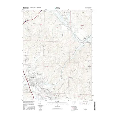 2016 Map of Dover, 2016 Print