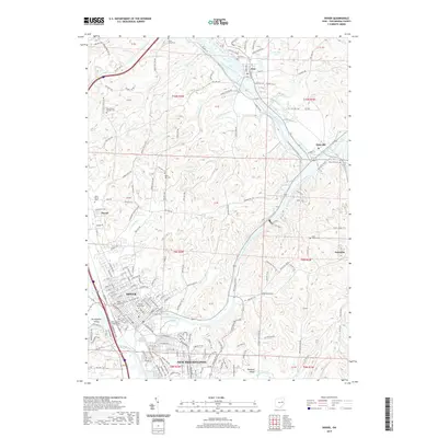 2019 Map of Dover, 2019 Print