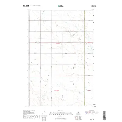 2018 Map of Dover, 2018 Print