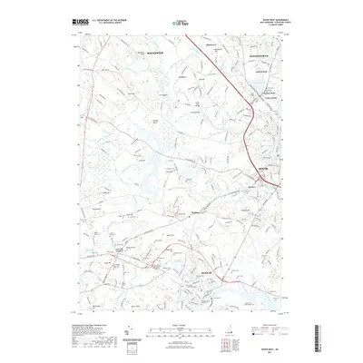 2021 Map of Dover West, 2021 Print