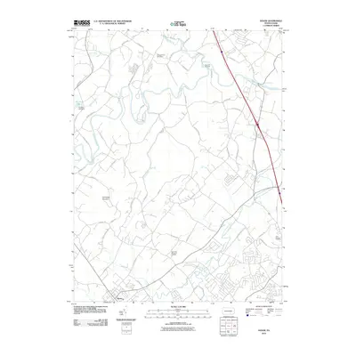2010 Map of Dover, 2010 Print