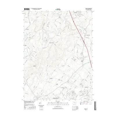 2016 Map of Dover, 2016 Print