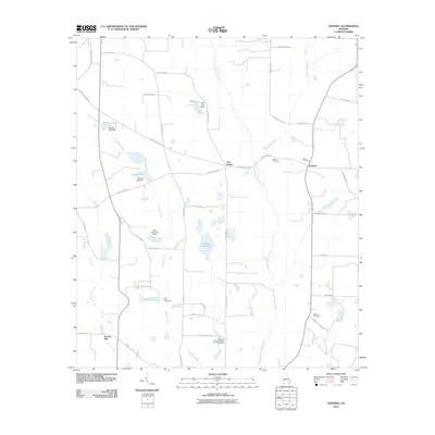 2011 Map of Doverel, 2011 Print